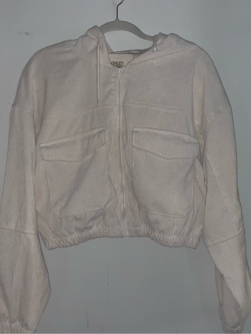 Ashley By 26 International Outwear Cropped soft jacket